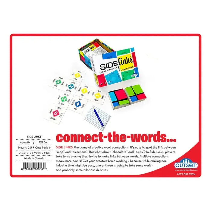 Side Links - A Game of Creative Word Connections - Outset - for just $14.99! 