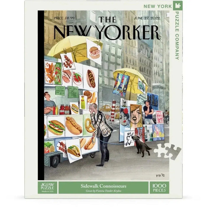 Sidewalk Connoisseurs 1000 Piece Jigsaw Puzzle NYPC - for just $24.99! 