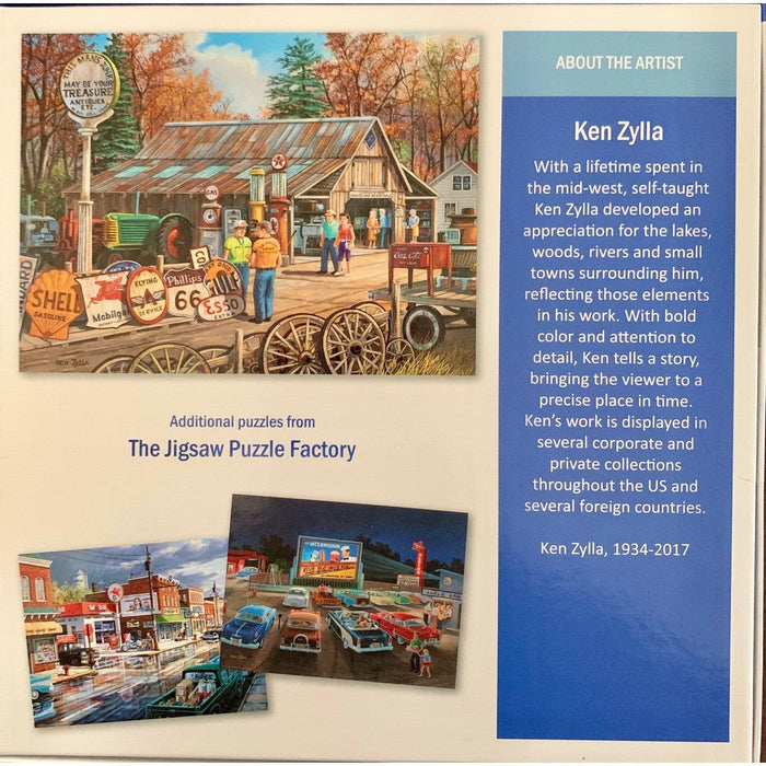 Signs of the Times Old Time Town 1000 Piece Jigsaw Puzzle Leap Year - for just $14.99! 