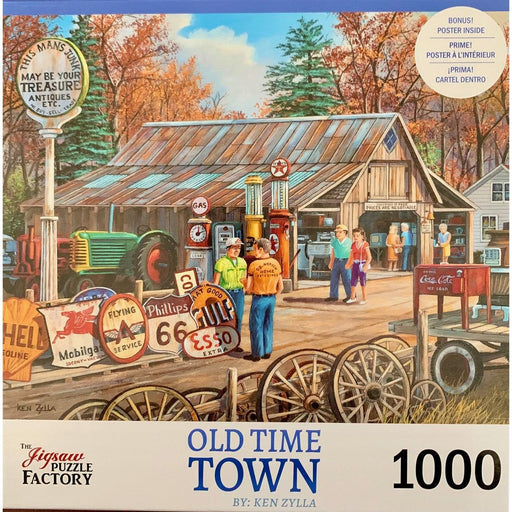 Signs of the Times Old Time Town 1000 Piece Jigsaw Puzzle Leap Year - for just $14.99! 