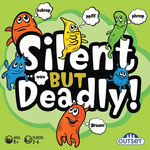 Silent But Deadly Card Game - An Outrageous Game of Windy Fun! - Outset - for just $14.99! 