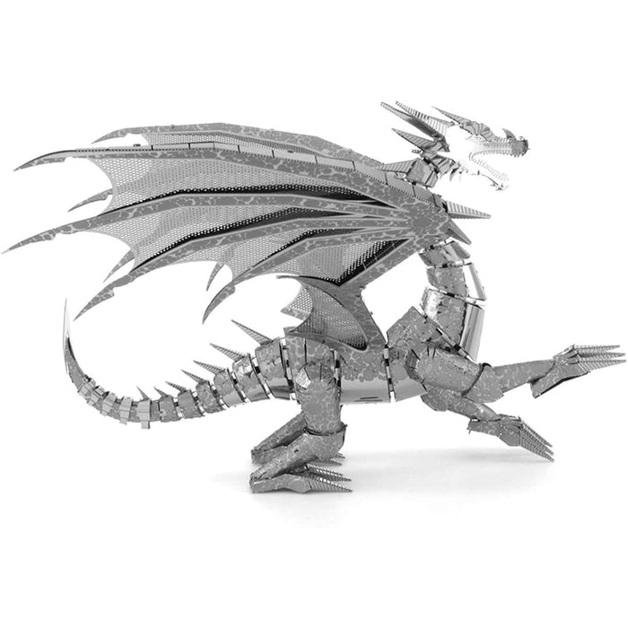 Silver Dragon Premium 3D Steel Model Kit Metal Earth - for just $19.99! 