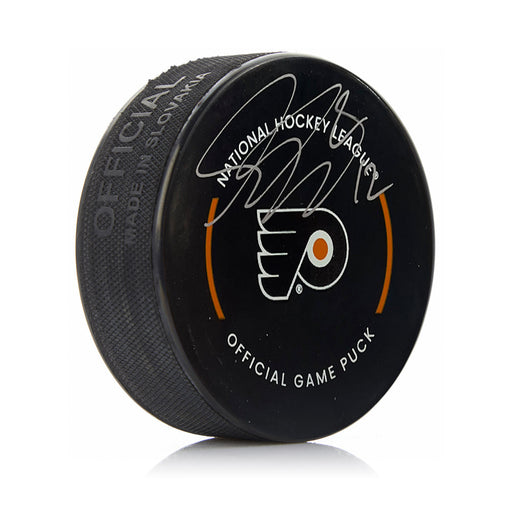 Simon Gagne Philadelphia Flyers Autographed Hockey Game Puck - for just $59.99! 