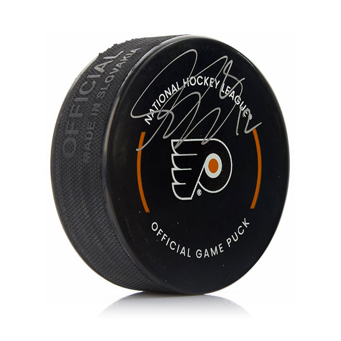 Simon Gagne Philadelphia Flyers Autographed Hockey Game Puck - for just $59.99! 