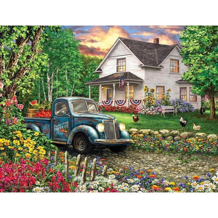 Simpler Times 500 Piece Jigsaw Puzzle Springbok - for just $17.99! 