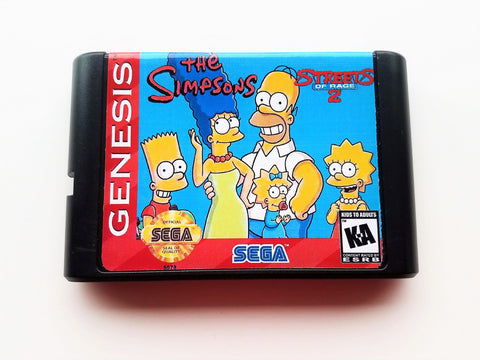 The Simpson's Streets of Rage 2 (Sega Genesis) - for just $0! 