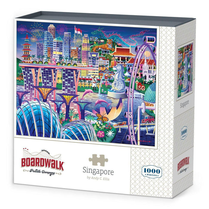 Singapore 1000 Piece Jigsaw Puzzle Boardwalk - for just $23.99! 