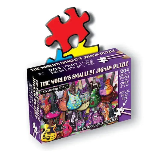 Six String Sling 234 Piece "World's Smallest" Jigsaw Puzzle TDC - for just $9.99! 