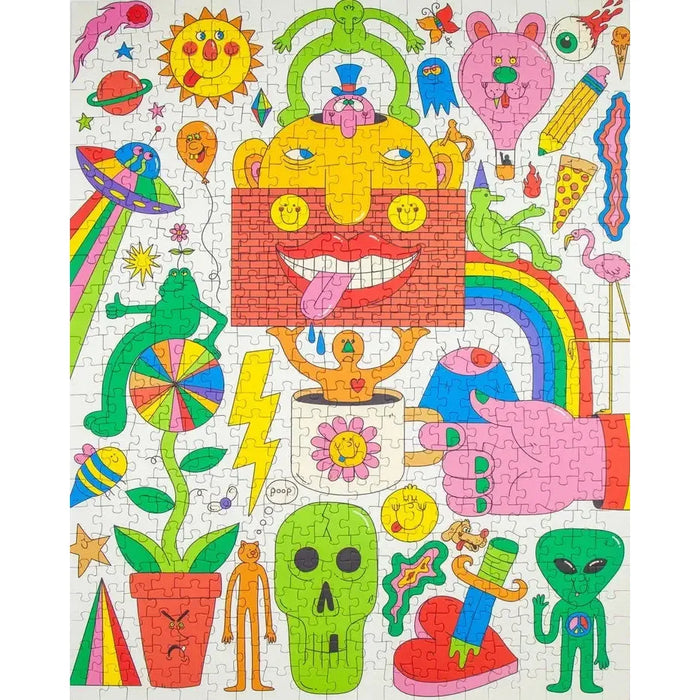 Sketchbook 500 Piece Jigsaw Puzzle Birdie - for just $27.99! 