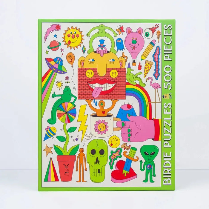 Sketchbook 500 Piece Jigsaw Puzzle Birdie - for just $27.99! 
