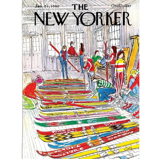Ski Shop The New Yorker 750 Piece Jigsaw Puzzle NYPC - for just $27.99! 