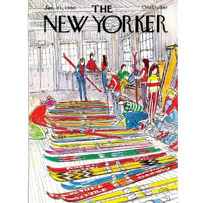 Ski Shop The New Yorker 750 Piece Jigsaw Puzzle NYPC - for just $27.99! 