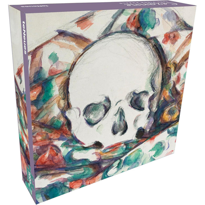 Skull on a Curtain by Cezanne 1000 Piece Jigsaw Puzzle teNeues - for just $20.99! 