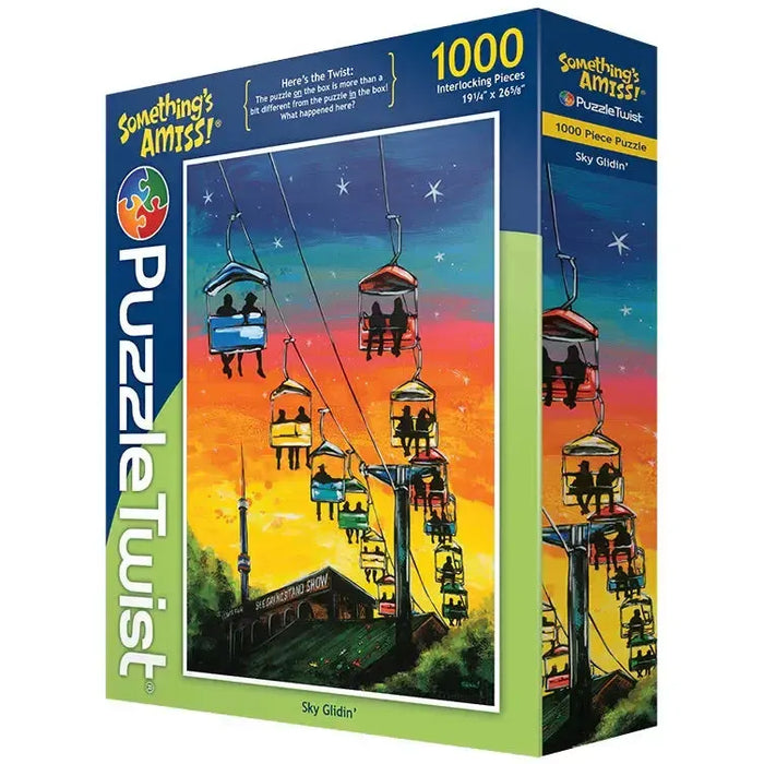 Sky Glidin' "Something's Amiss!" 1000 Piece Jigsaw Puzzle PuzzleTwist - for just $25.99! 