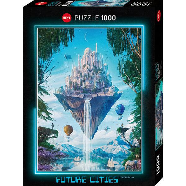 Sky Isle Future Cities 1000 Piece Jigsaw Puzzle Heye - for just $29.99! 
