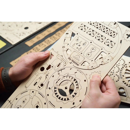 Sky Watcher Tourbillon Table Clock 3D Wood Model Kit UGEARS - for just $89.99! 