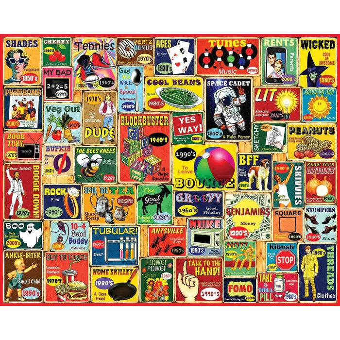 Slang We Used 1000 Piece Jigsaw Puzzle White Mountain - for just $19.99! 