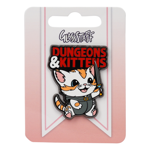Enamel Pin: Dungeons & Kittens - for just $9.99! 