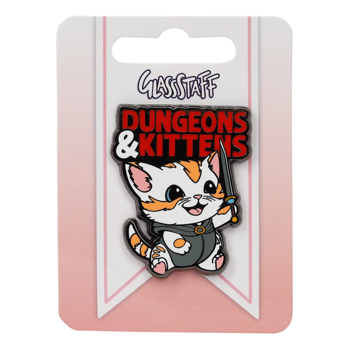 Enamel Pin: Dungeons & Kittens - for just $9.99! 