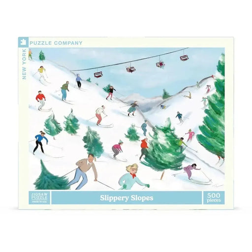 Slippery Slopes by Tug Rice 500 Piece Jigsaw Puzzle NYPC - for just $26.99! 