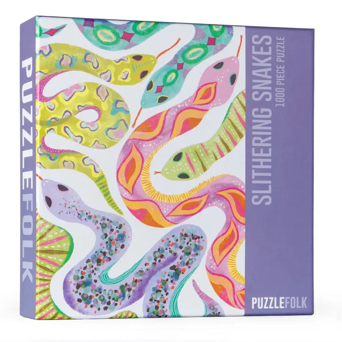 Slithering Snakes 1000 Piece Jigsaw Puzzle PuzzleFolk - for just $24.99! 