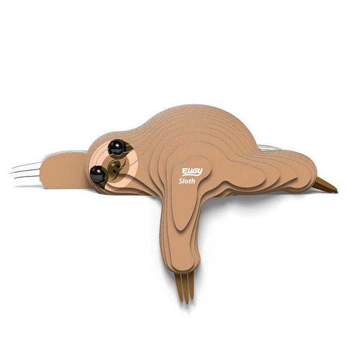 Sloth 3D Cardboard Model Kit Eugy - for just $11.99! 