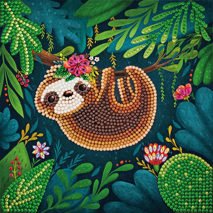 Sloth Crystal Art Card Kit Craft Buddy - for just $7.99! 