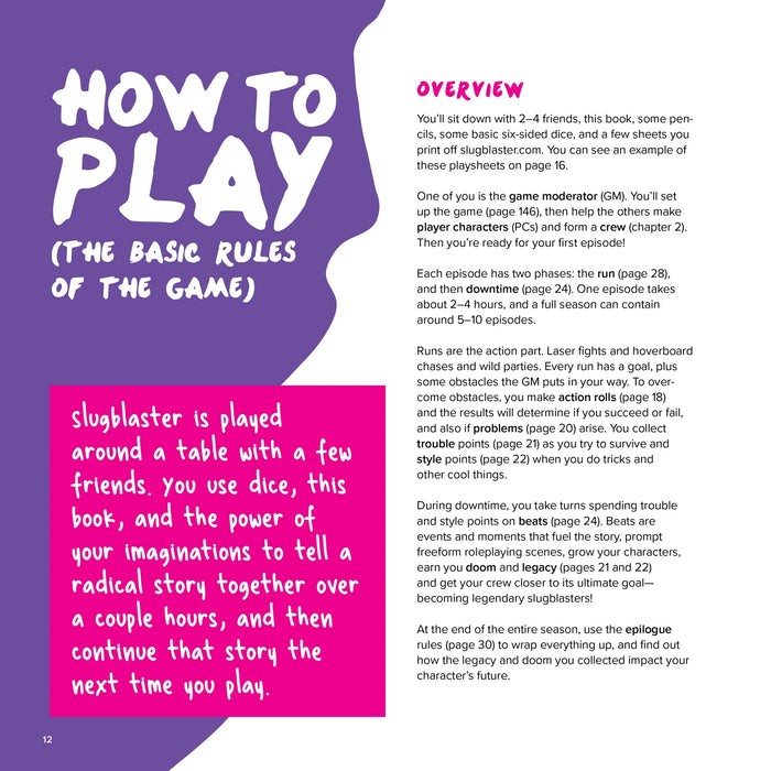 Slugblaster: Rulebook - for just $39.99! 