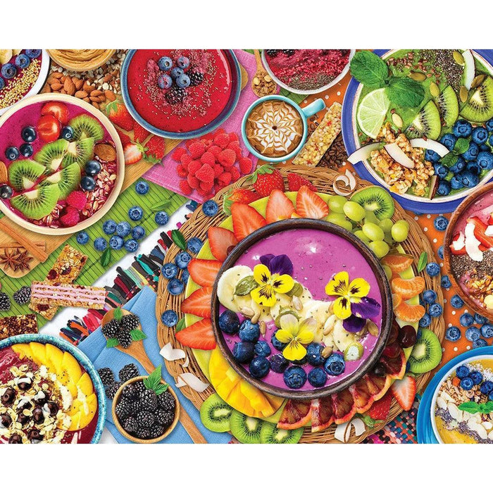 Smoothie Bowls 1000 Piece Jigsaw Puzzle Springbok - for just $19.99! 