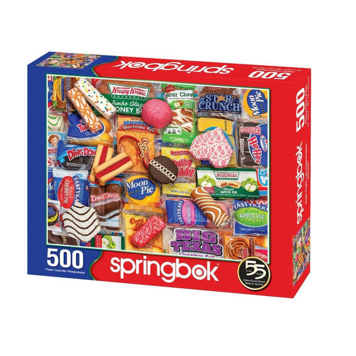 Snack Treats 500 Piece Jigsaw Puzzle Springbok - for just $17.99! 