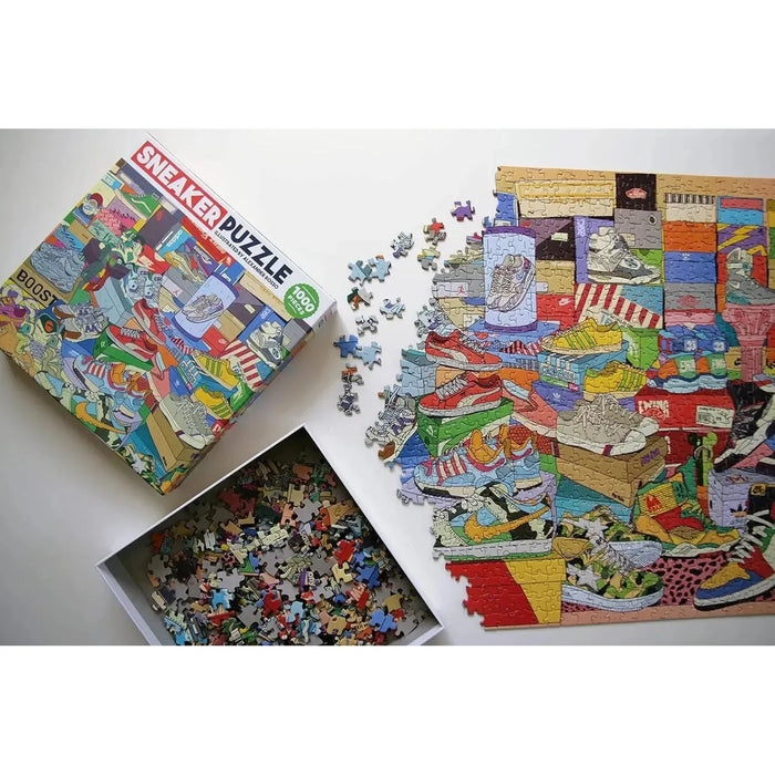 Sneaker 1000 Piece Jigsaw Puzzle Dokument - for just $24.99! 