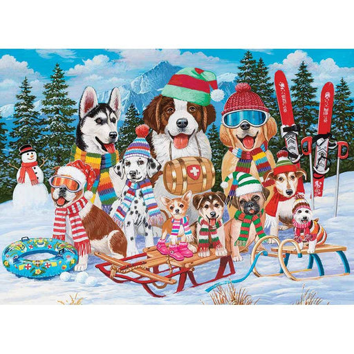 Snow Day! 500 Piece Jigsaw Puzzle Cobble Hill - for just $17.99! 