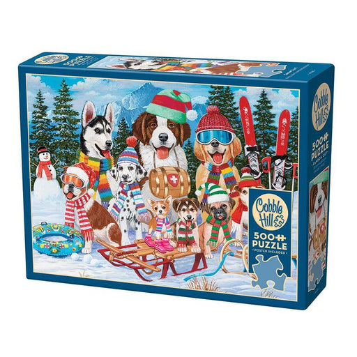 Snow Day! 500 Piece Jigsaw Puzzle Cobble Hill - for just $17.99! 