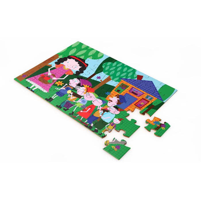Snow White 48 Piece Jigsaw Puzzle Purple Cow - for just $5.99! 