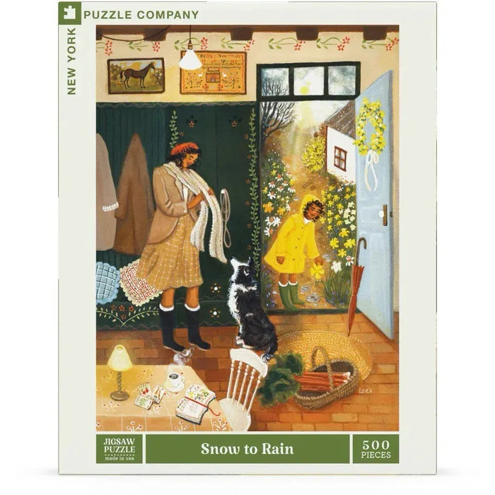 Snow to Rain by Loré Pemberton 500 Piece Jigsaw Puzzle NYPC - for just $26.99! 