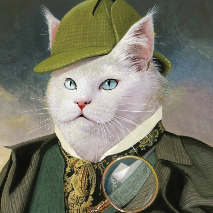 Snowball - Cat Detective 100 Piece Mini Jigsaw Puzzle NYPC - for just $11.99! 