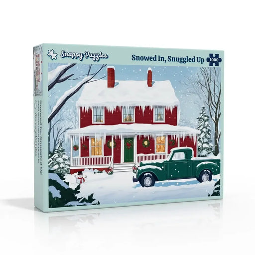 Snowed In, Snuggled Up 1000 Piece Jigsaw Puzzle Snappy - for just $34.99! 