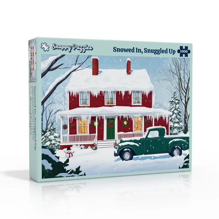 Snowed In, Snuggled Up 1000 Piece Jigsaw Puzzle Snappy - for just $34.99! 