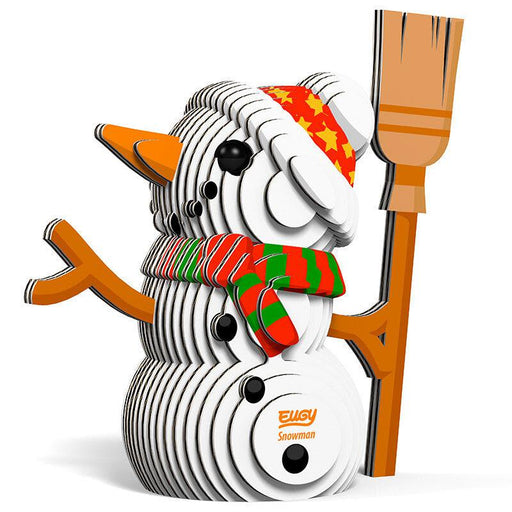 Snowman 3D Cardboard Model Kit Eugy - for just $11.99! 