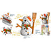 Snowman 3D Cardboard Model Kit Eugy - for just $11.99! 
