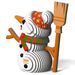 Snowman 3D Cardboard Model Kit Eugy - for just $11.99! 