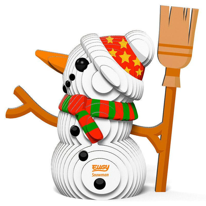 Snowman 3D Cardboard Model Kit Eugy - for just $11.99! 