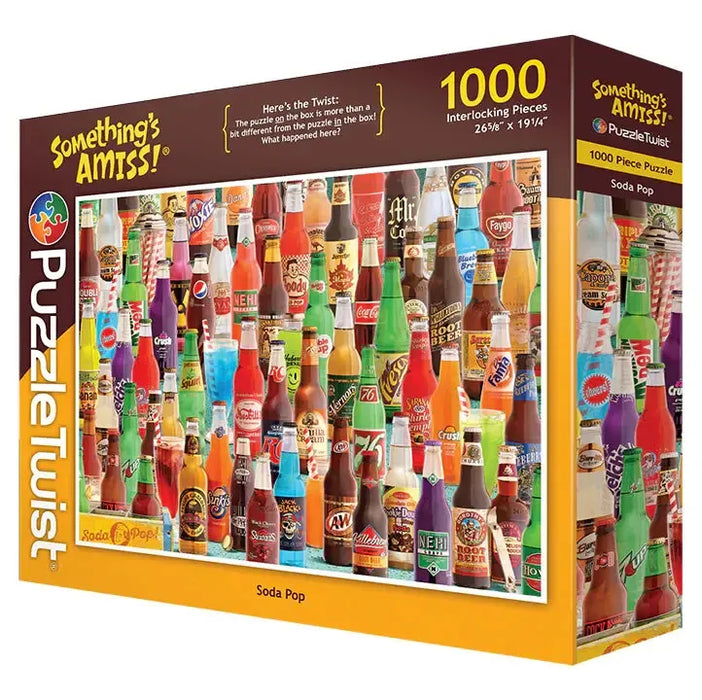 Soda Pop "Something's Amiss!" 1000 Piece Jigsaw Puzzle PuzzleTwist - for just $25.99! 
