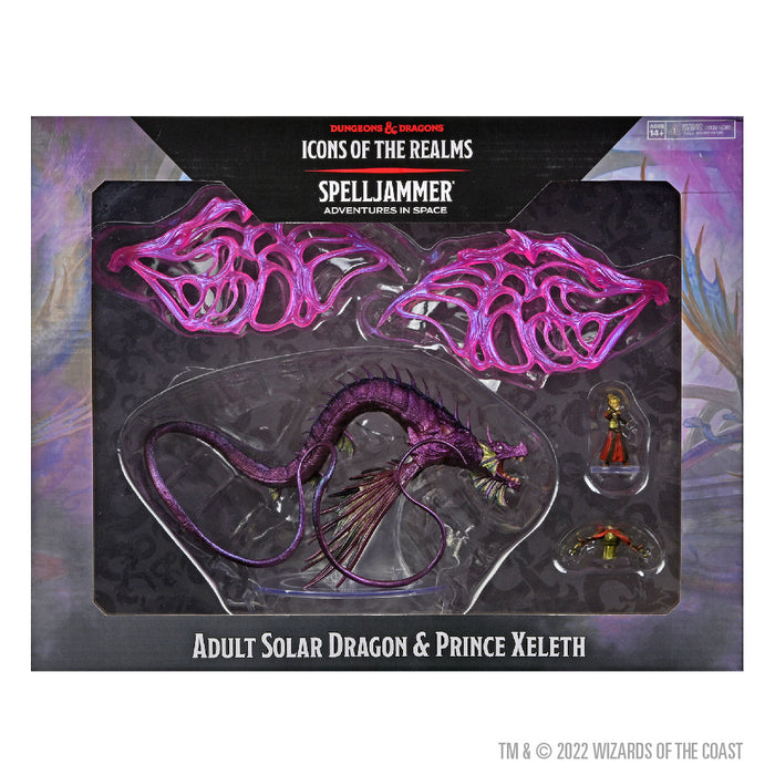 D&D: Icons of the Realms -  Spelljammer Adventures in Space - Adult Solar Dragon & Prince Xeleth - for just $109.99! 