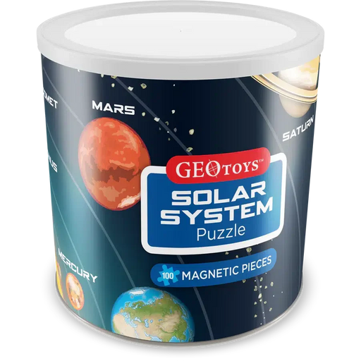 Solar System 100 Piece Magnetic Jigsaw Puzzle Geotoys - for just $11.99! 