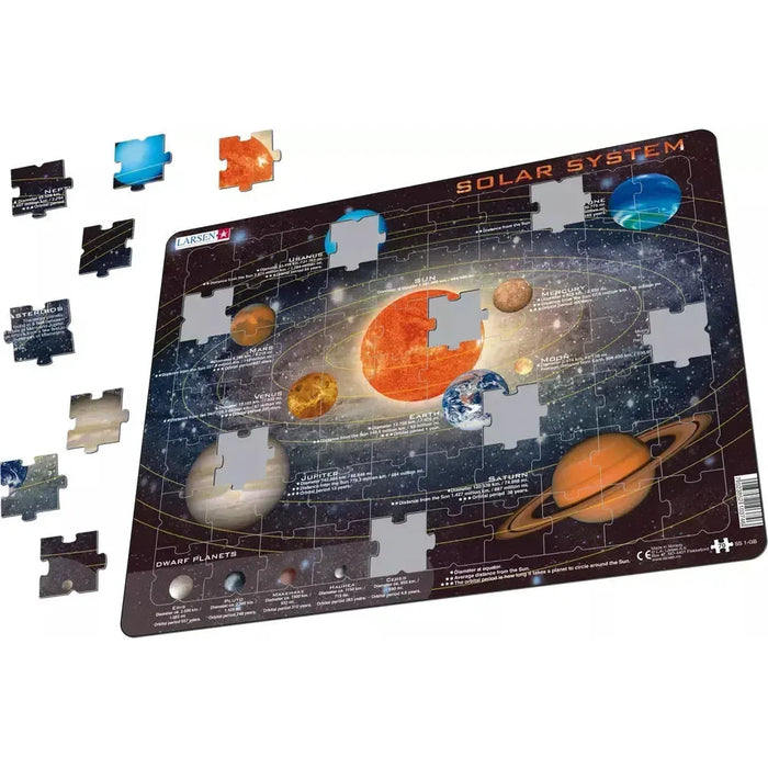 Solar System 70 Piece Tray Jigsaw Puzzle Larsen - for just $11.99! 