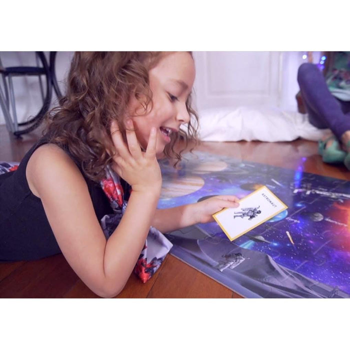 Solar System Spy 48 Piece Floor Jigsaw Puzzle with Flashcards & Magnifying Glass - for just $19.99! 