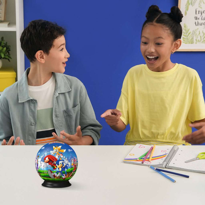 Sonic the Hedgehog Ball 73 Piece 3D Jigsaw Puzzle Ravensburger - for just $19.99! 