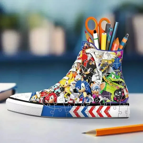 Sonic the Hedgehog Sneaker 112 Piece 3D Jigsaw Puzzle Ravensburger - for just $19.99! 