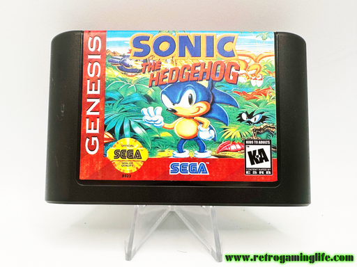 Sonic 1 in Sonic 3 Sega Genesis Reproduction Video Game Cart - for just $19.99! 